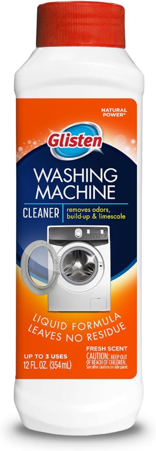image:imageGlisten Washing Machine Cleaner Helps Remove Odor Buildup and Limescale Fresh Scent Made in the USA 12 Ounce Bottle12 Fl Oz Pack of 3