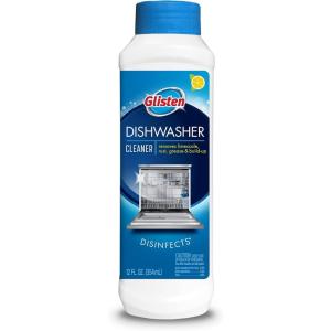 image:imageGlisten Dishwasher Cleaner Removes Limescale Rust Buildup and Grease Lemon Scent Made in the USA 12 Ounce Bottle 3Pack12 Fl Oz Pack of 1