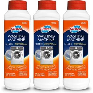 image:imageGlisten Washing Machine Cleaner Helps Remove Odor Buildup and Limescale Fresh Scent Made in the USA 12 Ounce Bottle12 Fl Oz Pack of 3
