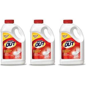 image:imageIron OUT Rust Stain Remover Powder Remove Rust Stains In Bathrooms Kitchens Appliances Laundry And Outdoors 475 Pound Bottle76 Ounce Pack of 3