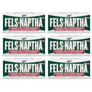 image:imageZout FelsNaptha Laundry Bar and Stain Remover Tough Stain Removal 5 Ounce Bar 6Pack