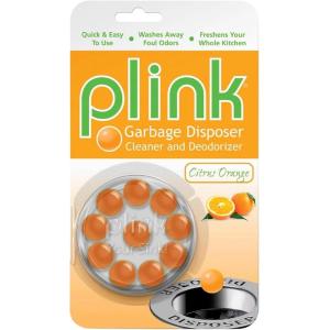 image:imagePlink Garbage Disposal Cleaner Freshener amp Odor Removing Balls Easy to Use Fresh Lemon Scent 40 CountOrange